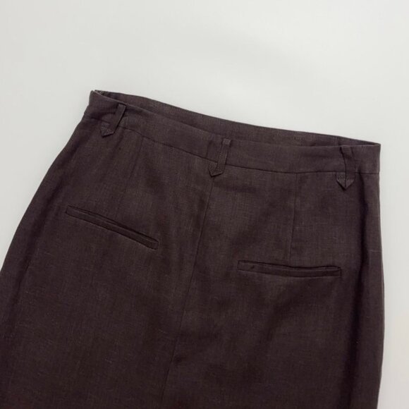 Into The East Slim Linen Halter Skirt - Picture 11 of 12